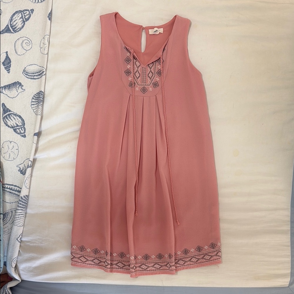 Pink Sleeveless Dress